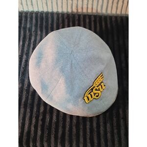 Wichita State University WSU Shockers Flat Cap Hat Cotton Linen Cabby Golf Med M